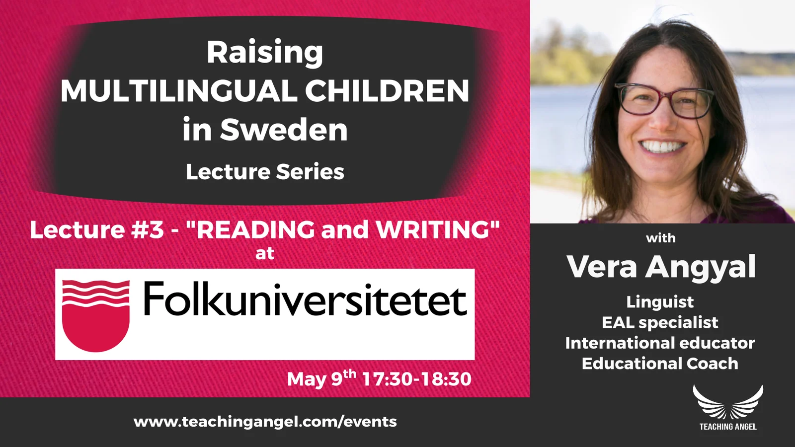 Raising Multilingual Children in Sweden (Lecture #3 at Folkuniversitetet) 2023 April/May