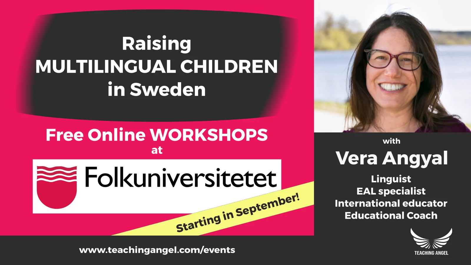 Raising Multilingual Children in Sweden (Workshops at Folkuniversitetet) 2023 September