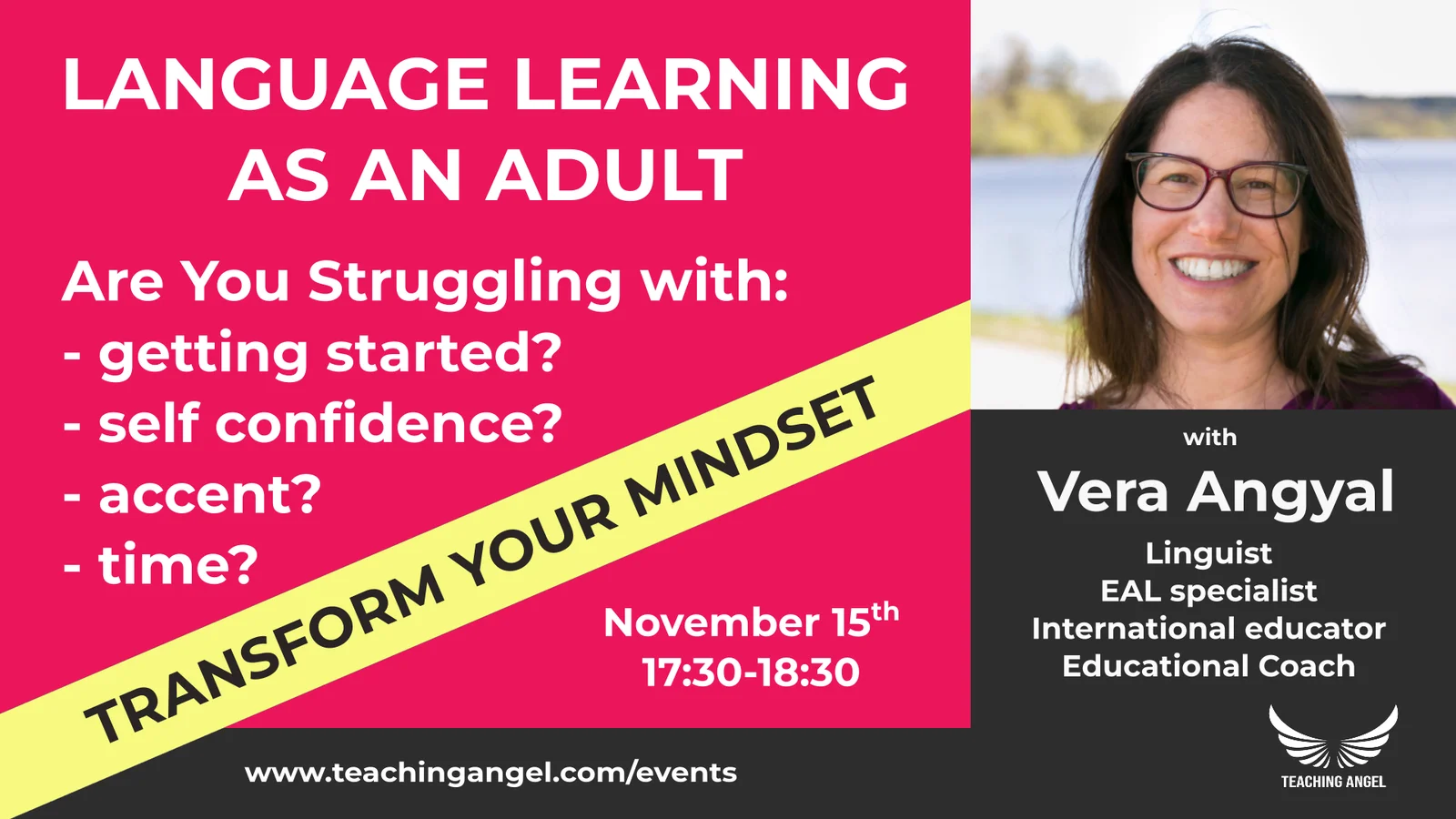 Language Learning as an Adult - Transform Your Mindset (2023 November)